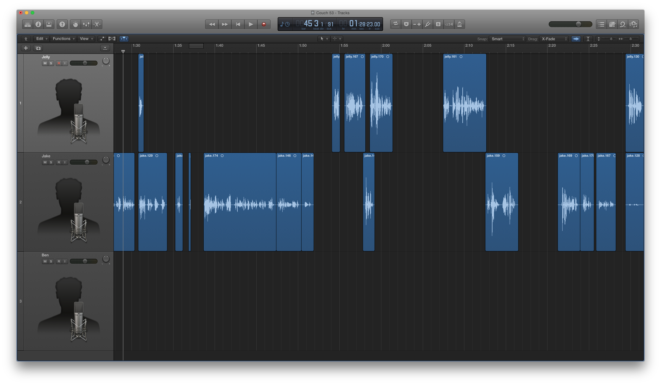 Performed some pretty major surgery on Jake's story.